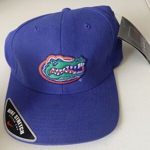 Florida Gators Nike Hat Cap Size Stretch Fitted Blue Team New With Tag